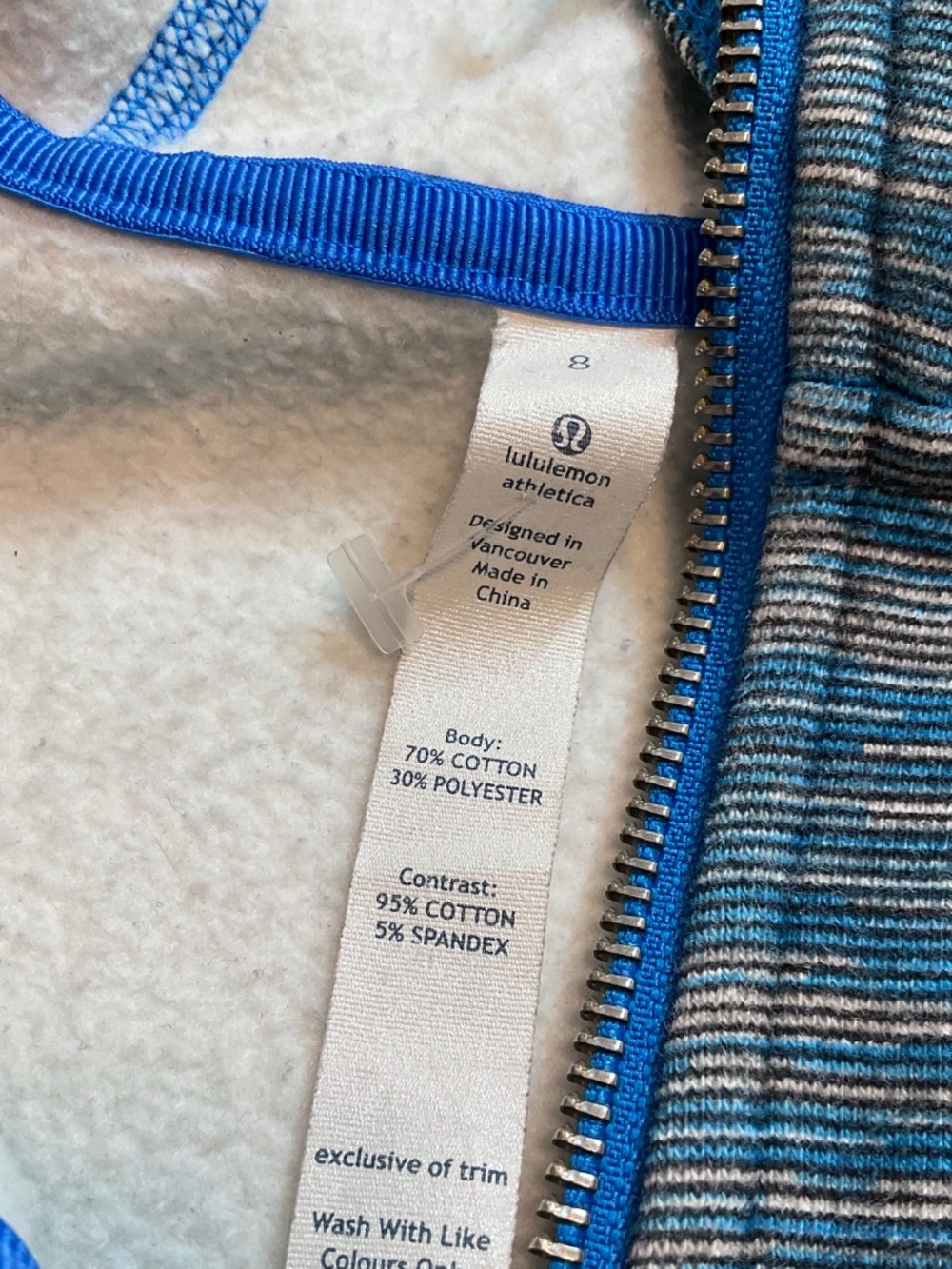 Lululemon scuba hoodie full zip womens size 8 (medium) - Picture 4 of 7